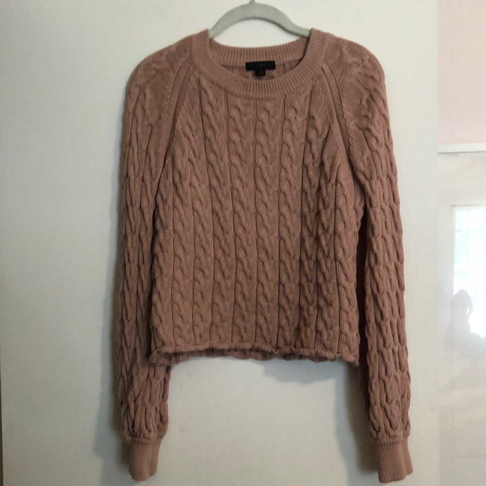 J. Crew tan sweater size small